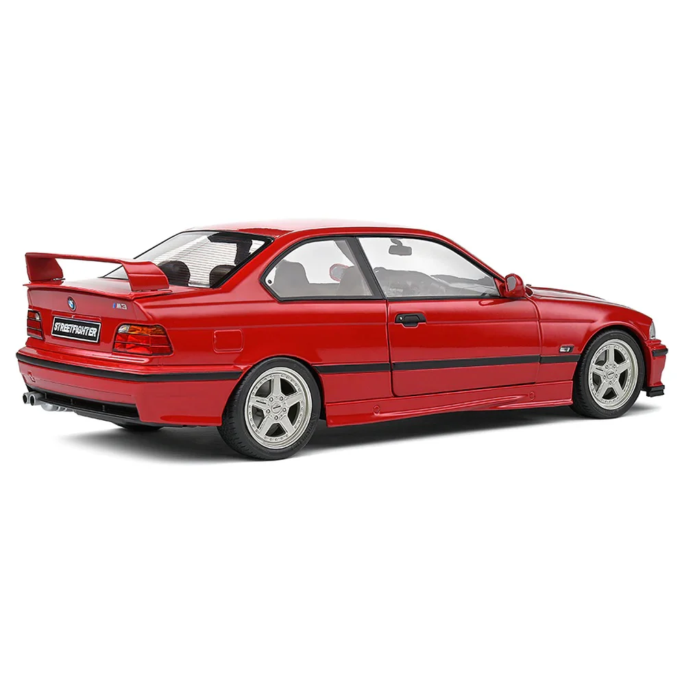 Solido 1994 BMW E36 Coupe M3 Streetfighter Imola Red 1:18 - Image 2