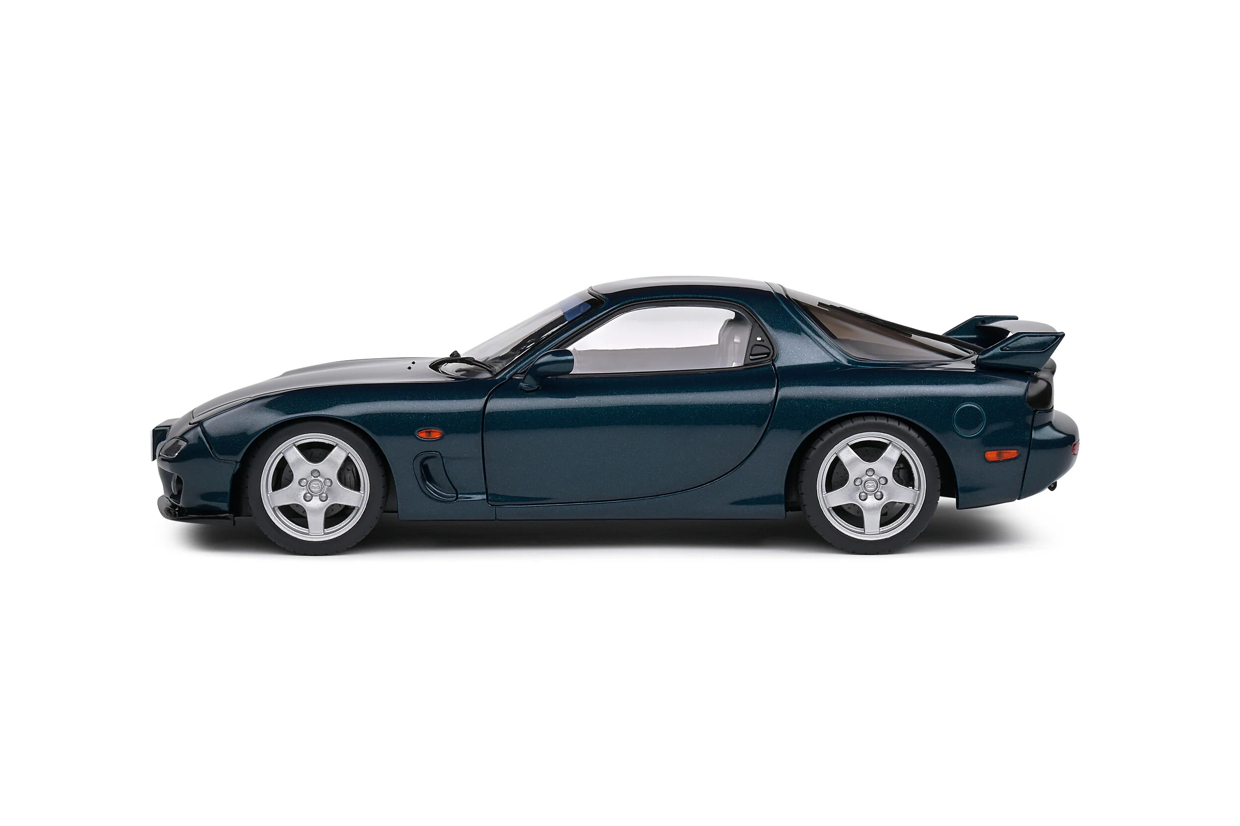 Solido 1994 Mazda RX7 FD RS Motego Blue Mica 1:18 - Image 4