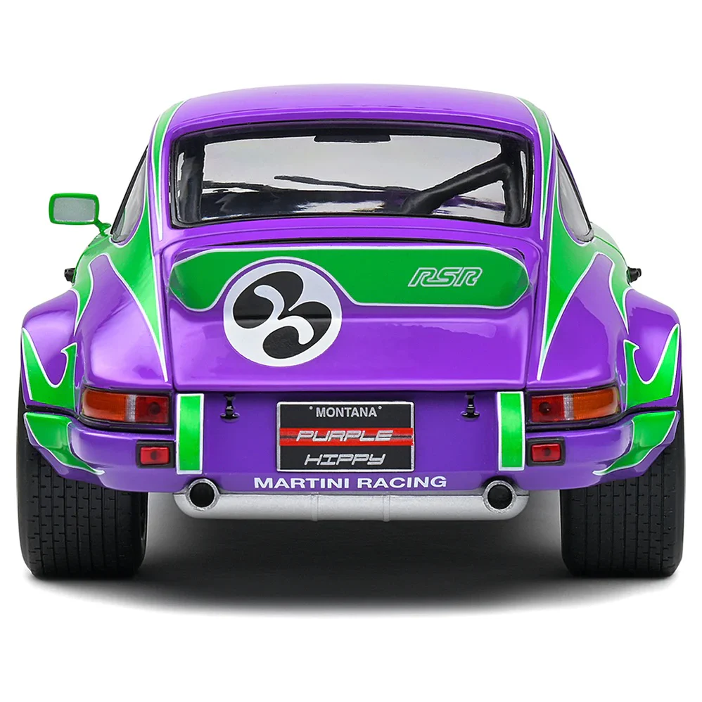 Solido 1973 Porsche 911 RSR Purple Hippy Tribute Purple 1:18 - Image 4