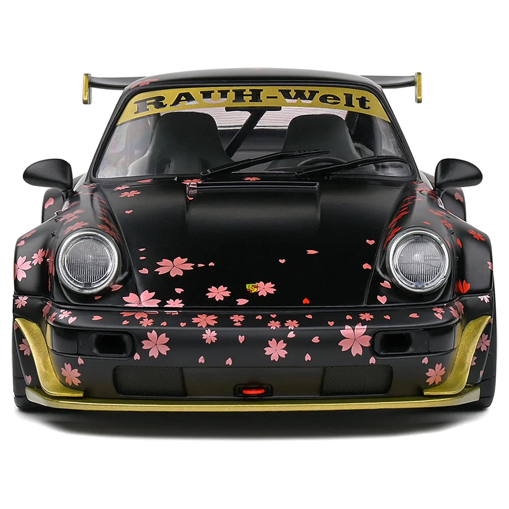 Solido 2021 Porsche RWB Bodykit Aoki Black 1:18 - Image 2