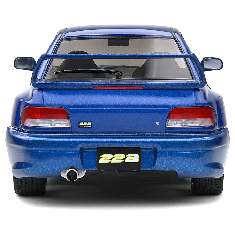 Solido 1998 Subaru Impreza 22B Blue 1:18 - Image 3