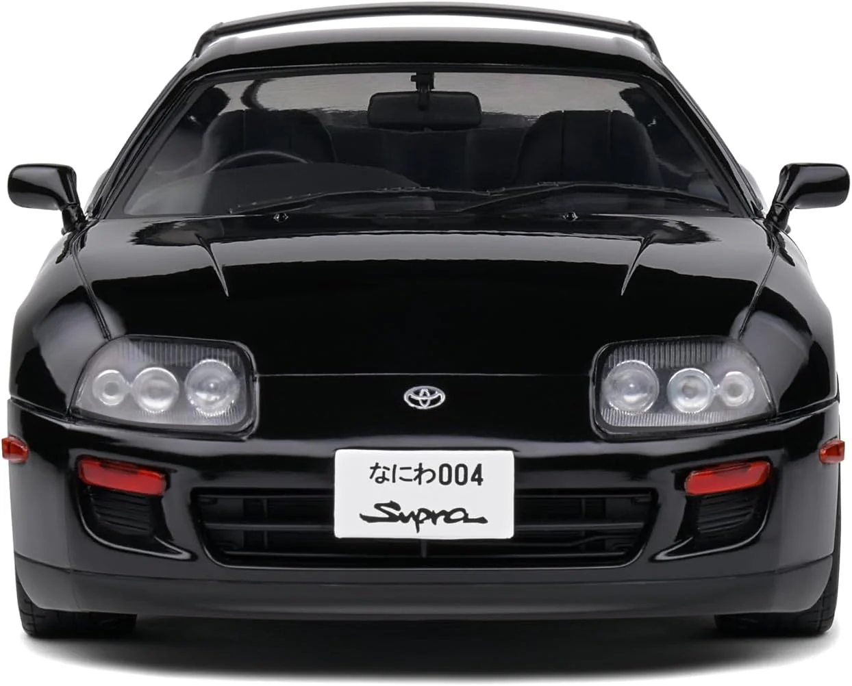 Solido 1993 Toyota Supra MK4 (A80) Black 1:18 - Image 3