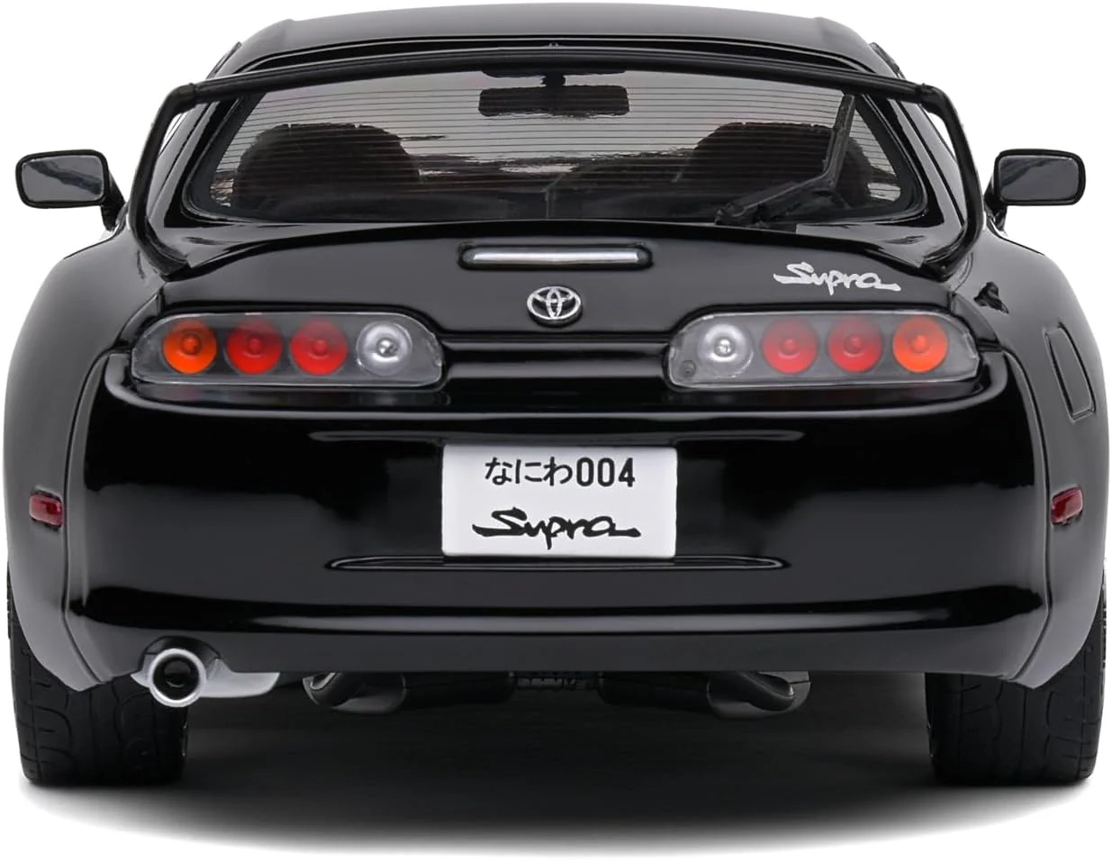 Solido 1993 Toyota Supra MK4 (A80) Black 1:18 - Image 4