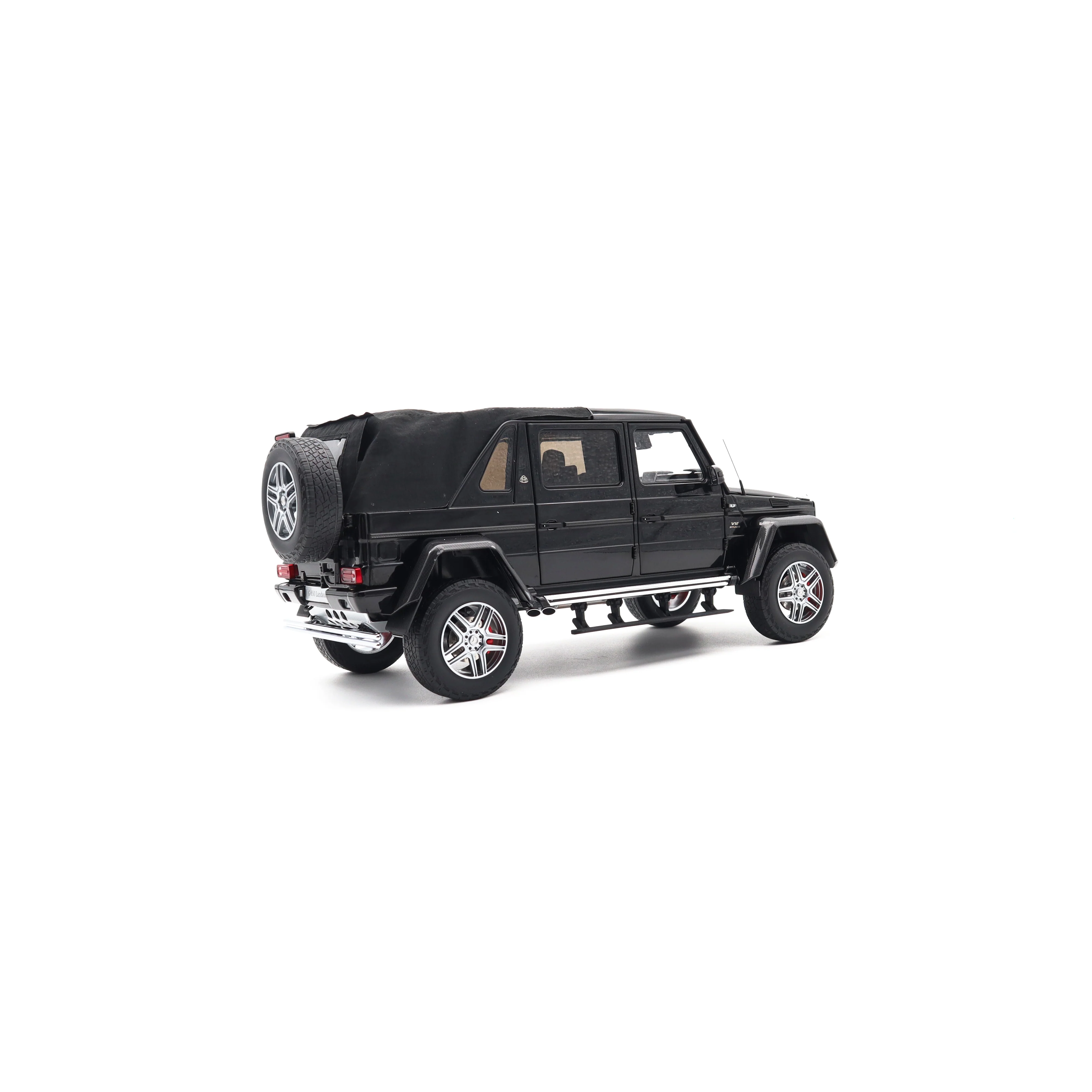Almost Real 2017 Mercedes Benz Maybach G650 G Class Landaulet W463 Mocha Black Metallic 1:18 - Image 10