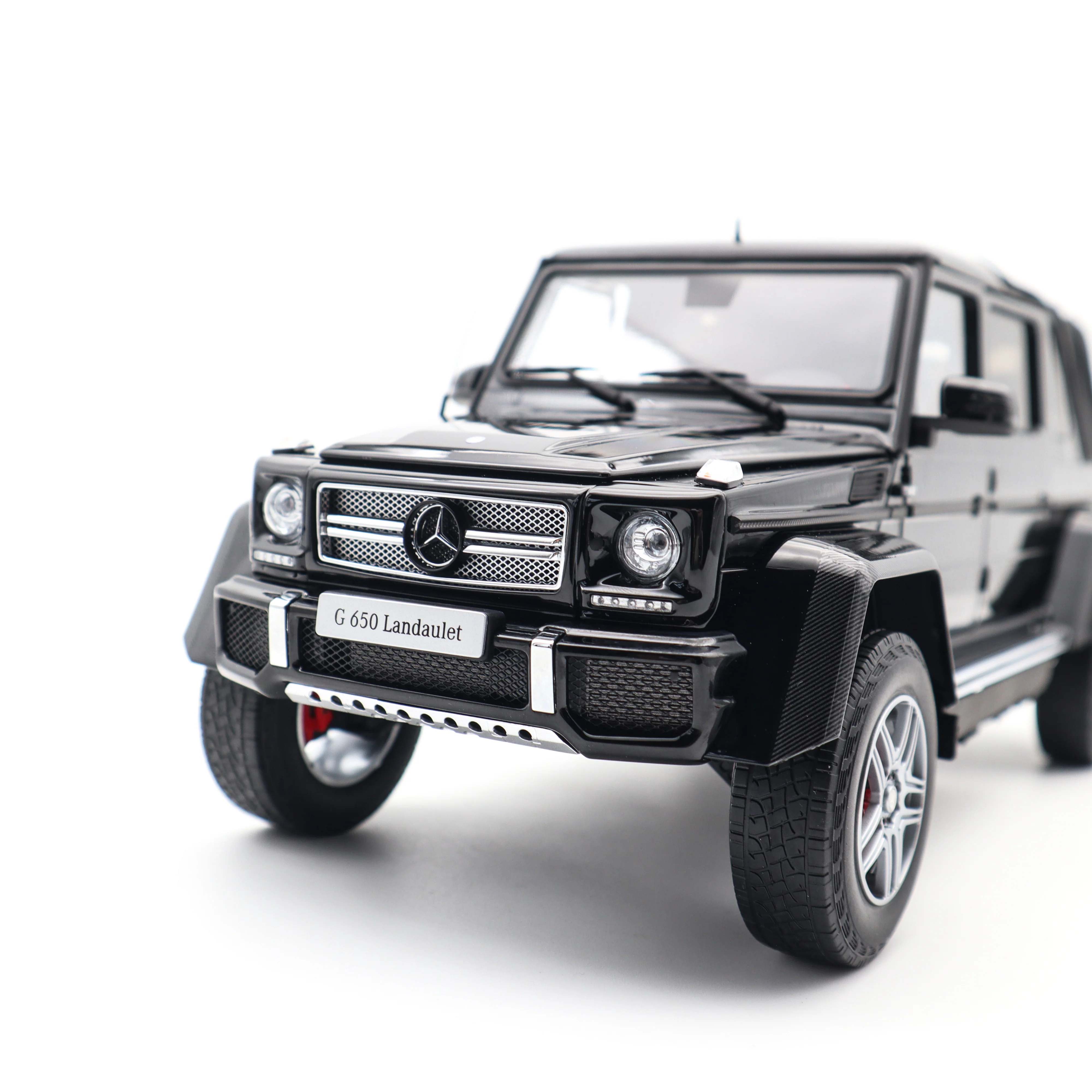Almost Real 2017 Mercedes Benz Maybach G650 G Class Landaulet W463 Mocha Black Metallic 1:18 - Image 26