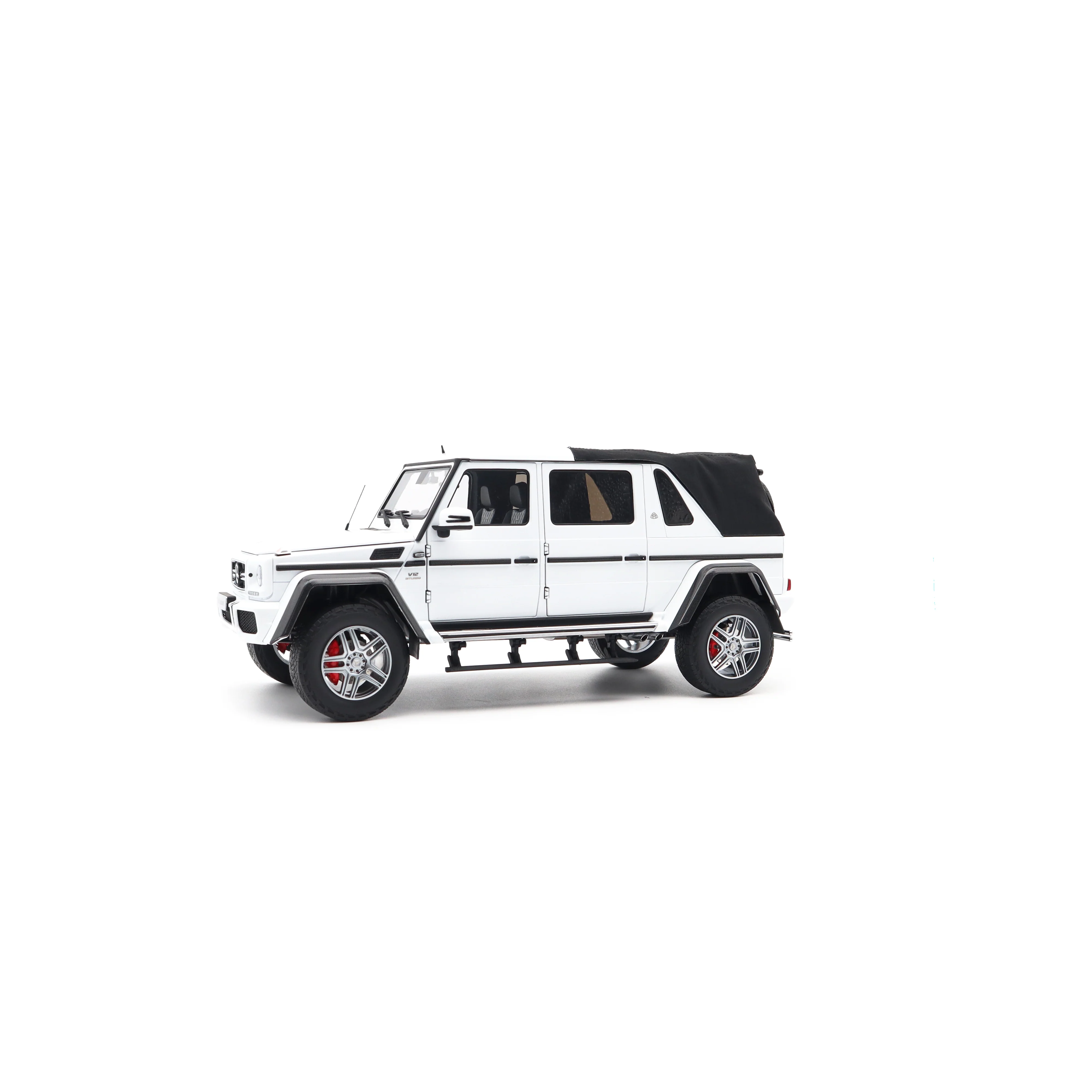 Almost Real 2017 Mercedes Benz Maybach G650 G Class Landaulet W463 White 1:18 - Image 6