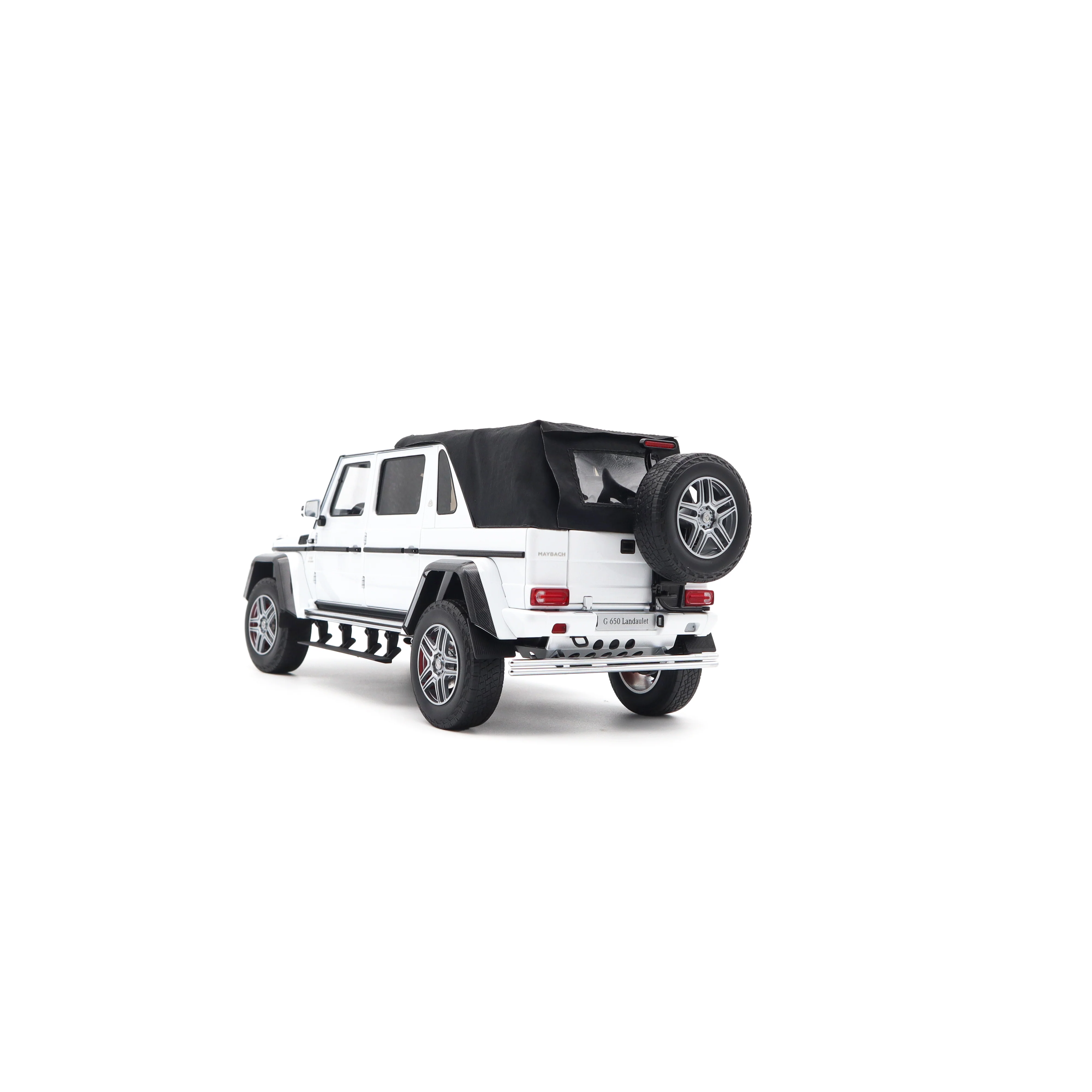 Almost Real 2017 Mercedes Benz Maybach G650 G Class Landaulet W463 White 1:18 - Image 9