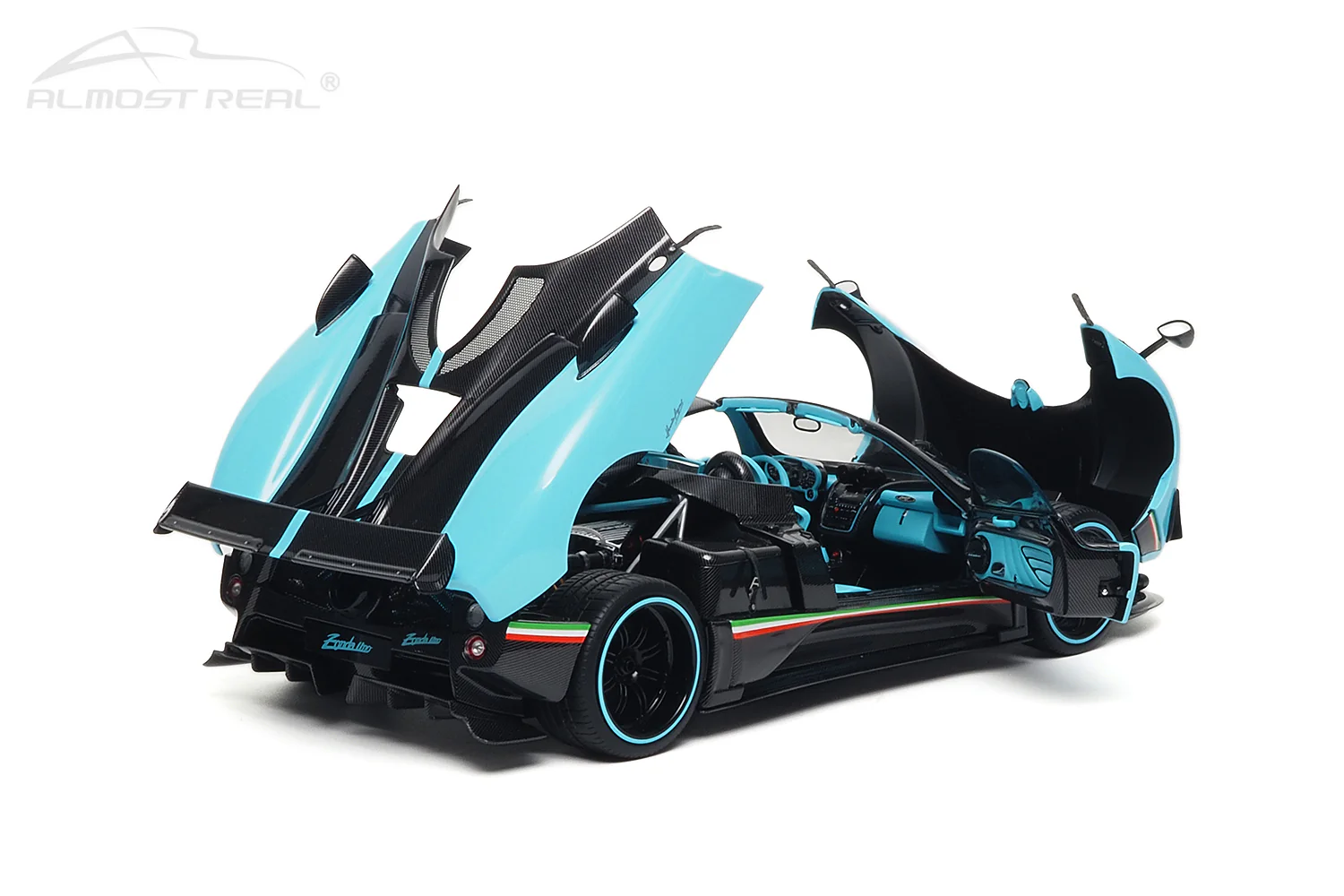 Almost-Real Pagani Zonda Uno Blue 1:18 - Image 2