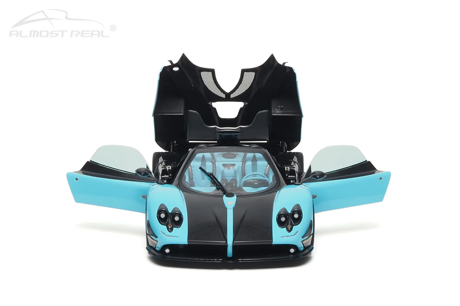 Almost-Real Pagani Zonda Uno Blue 1:18 - Image 8
