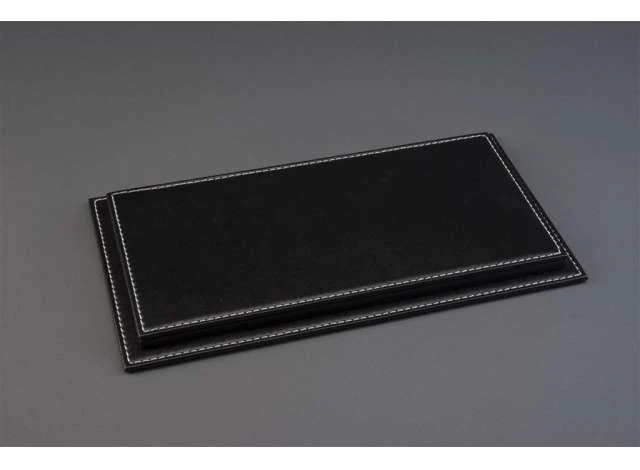 Atlantic Case Mulhouse Premium Acrylic Display Case w/ Black Leather Base w/ White Stitching 1:18 - Image 2