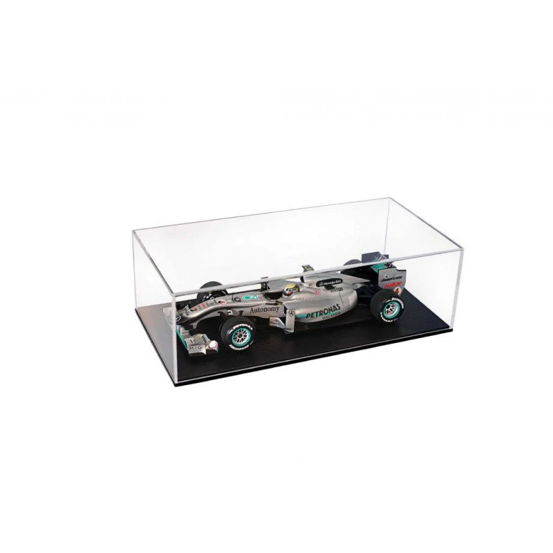 Atlantic Case Stuttgart Premium Deluxe Acrylic Display Case w/ Carbon Fiber Effect Base 1:18 - Image 2