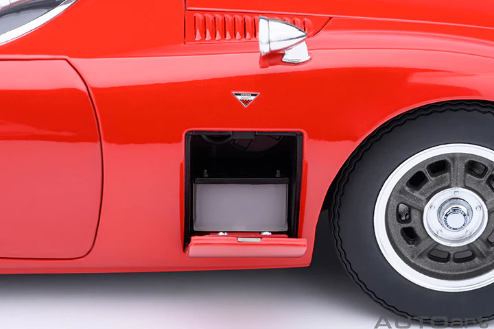 AUTOart 1967 Toyota 2000GT (Upgraded Version) Red 1:18 - Image 16
