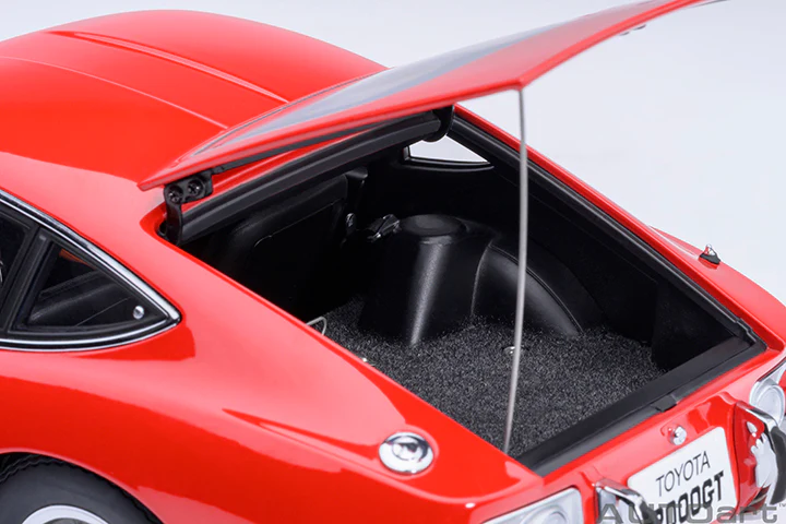 AUTOart 1967 Toyota 2000GT (Upgraded Version) Red 1:18 - Image 19