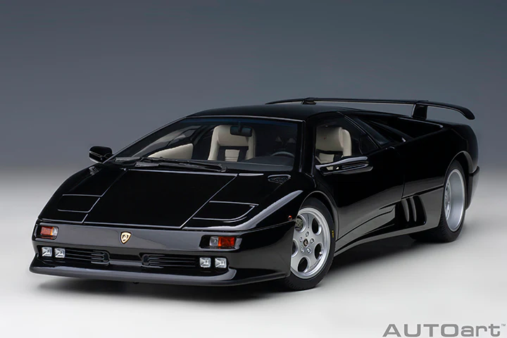 AUTOart 1995 Lamborghini Diablo SE30 Deep Black Metallic 1:18 - Image 19