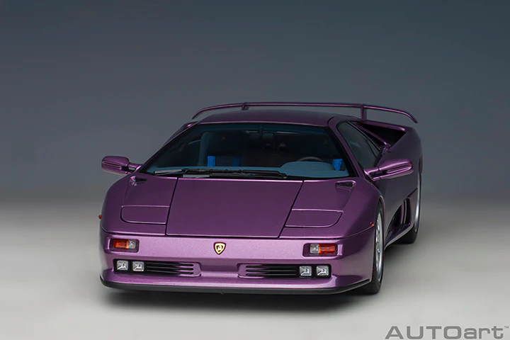AUTOart 1995 Lamborghini Diablo SE30 Viola SE30 Metallic Purple 1:18 - Image 20