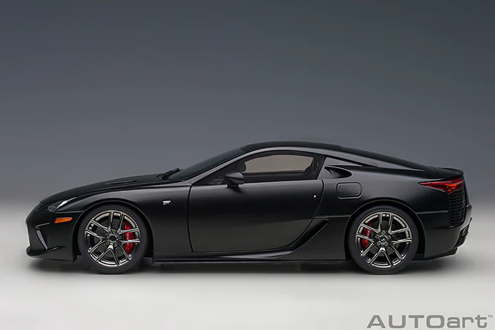 AUTOart 2012 Lexus LFA Matte Black 1:18 - Image 3