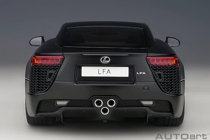AUTOart 2012 Lexus LFA Matte Black 1:18 - Image 6