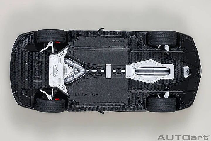AUTOart 2012 Lexus LFA Matte Black 1:18 - Image 8