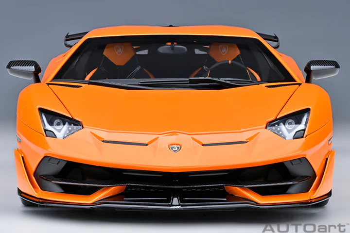 AUTOart 2016 Lamborghini Aventador SVJ Arancio Atlas (Pearl Orange) 1:18 - Image 5