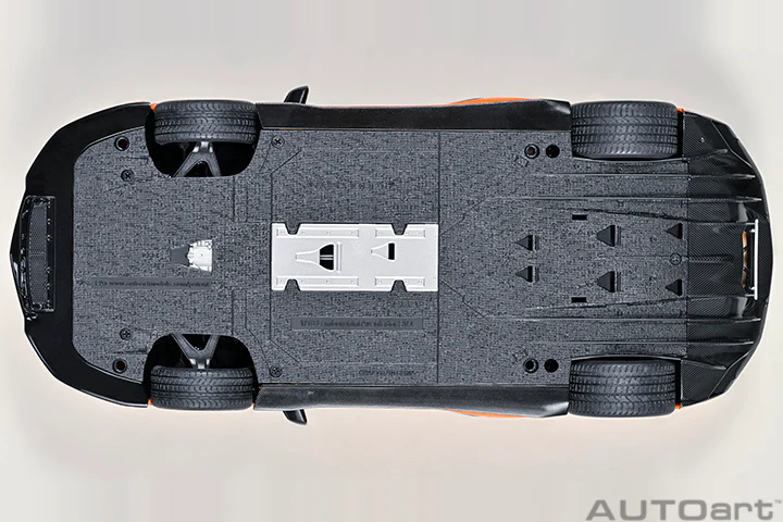 AUTOart 2016 Lamborghini Aventador SVJ Arancio Atlas (Pearl Orange) 1:18 - Image 8