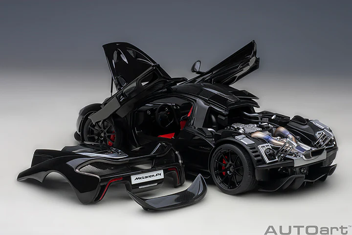 AUTOart 2013 Mclaren P1 Fire Black w/ Red Interior 1:18 - Image 19