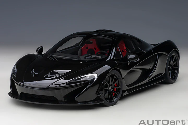AUTOart 2013 Mclaren P1 Fire Black w/ Red Interior 1:18 - Image 21