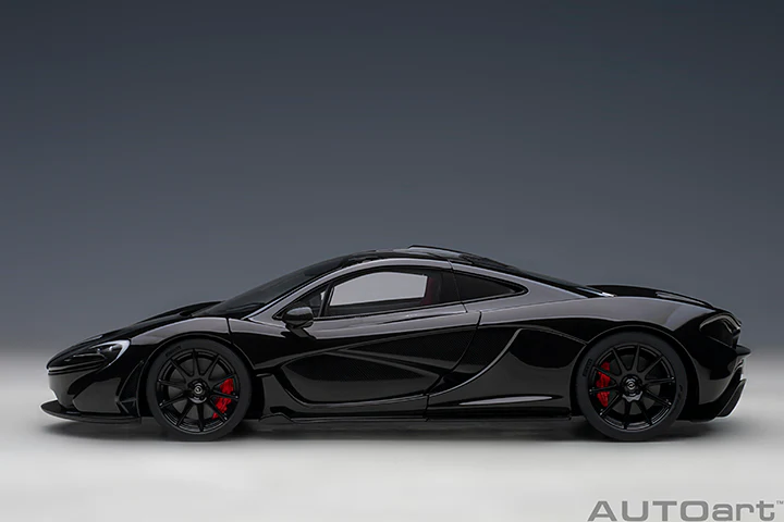 AUTOart 2013 Mclaren P1 Fire Black w/ Red Interior 1:18 - Image 3