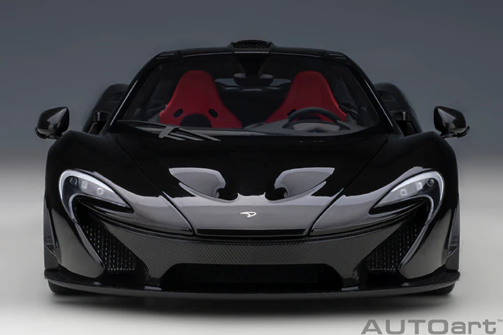 AUTOart 2013 Mclaren P1 Fire Black w/ Red Interior 1:18 - Image 5