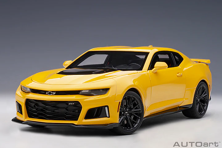 AUTOart 2017 Chevy Camaro ZL1 Bright Yellow 1:18 - Image 15