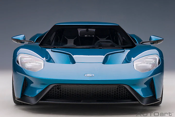 AUTOart 2017 Ford GT Liquid Blue 1:12 - Image 5