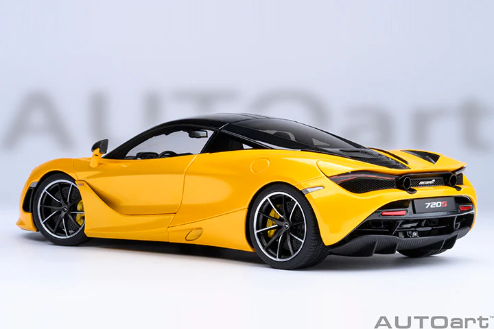 AUTOart 2017 Mclaren 720S Volcano Yellow 1:18 - Image 2