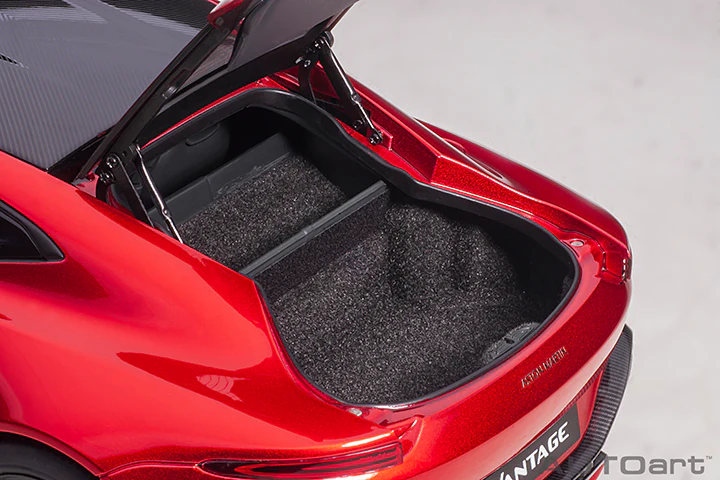 AUTOart 2019 Aston Martin Vantage Hyper Red w/ Carbon Roof 1:18 - Image 12
