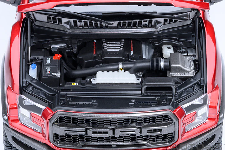 AUTOart 2019 Ford F-150 Raptor Supercrew Ruby Red 1:18 - Image 12