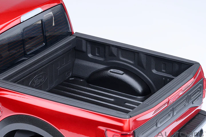 AUTOart 2019 Ford F-150 Raptor Supercrew Ruby Red 1:18 - Image 13