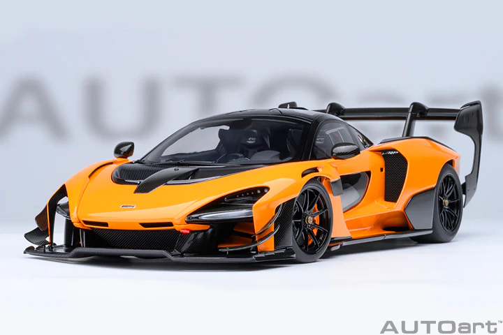 AUTOart 2019 Mclaren Senna GTR Mclaren Orange 1:18 - Image 15