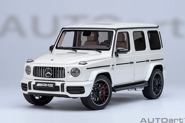 AUTOart 2019 Mercedes-Benz G63 AMG 4x4 G-Class Designo Brilliant White 1:18 - Image 19