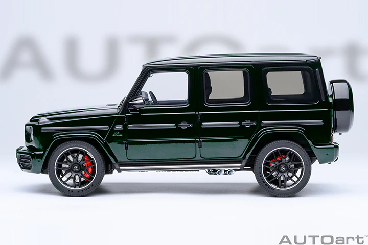 AUTOart 2019 Mercedes-Benz G63 AMG 4x4 G-Class Emerald Green Metallic 1:18 - Image 3