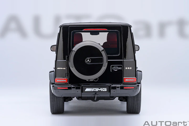 AUTOart 2019 Mercedes-Benz G63 AMG 4x4 G-Class Gloss Black 1:18 - Image 6