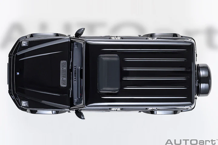 AUTOart 2019 Mercedes-Benz G63 AMG 4x4 G-Class Gloss Black 1:18 - Image 7