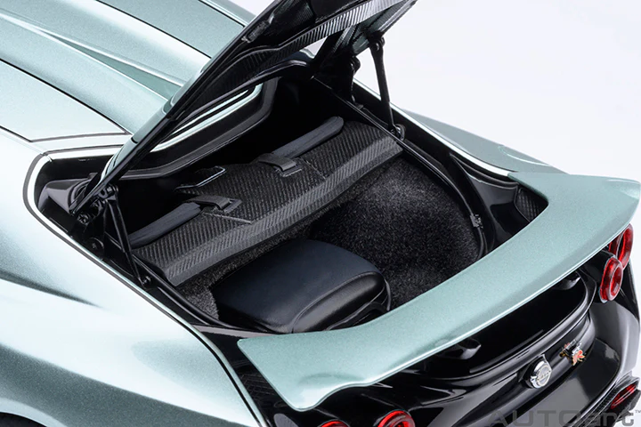 AUTOart 2020 Nissan GT-R (R50) by Italdesign Dark Green Metallic w/ Black 1:18 - Image 16