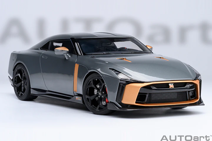 AUTOart 2020 Nissan GT-R (R50) by Italdesign Goodwood Version Liquid Kinetic Grey 1:18 - Image 17