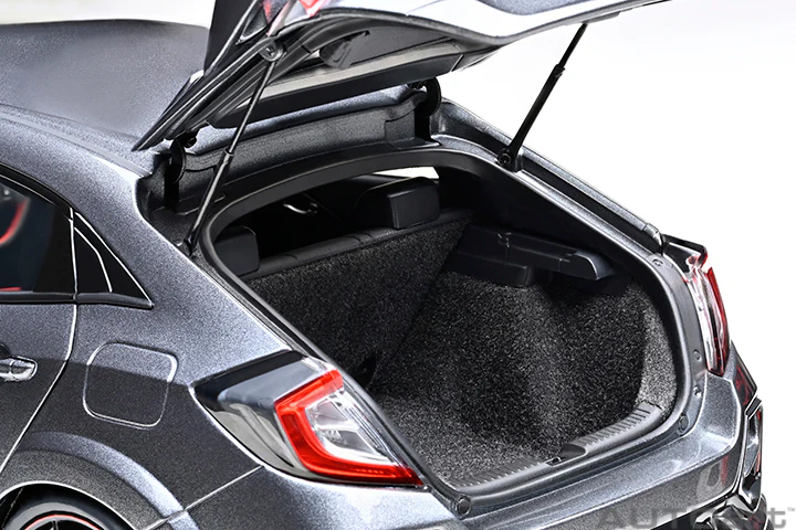 AUTOart 2021 Honda Civic Type R (FK8) Polished Metal Metallic 1:18 - Image 12