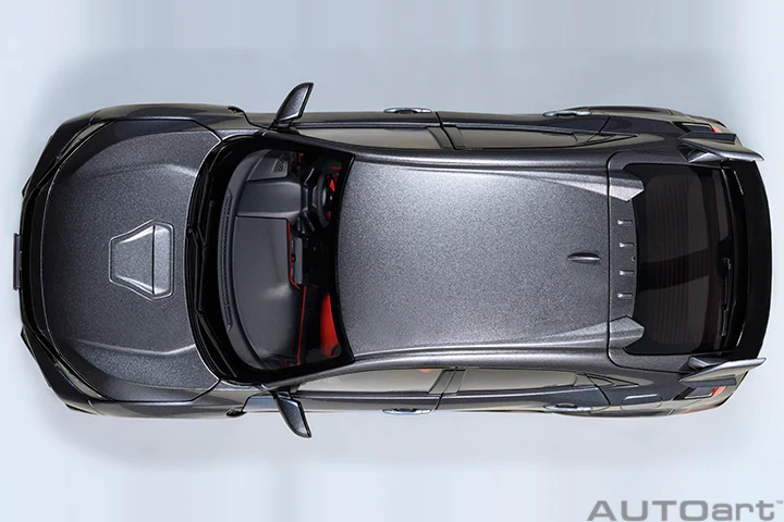 AUTOart 2021 Honda Civic Type R (FK8) Polished Metal Metallic 1:18 - Image 7