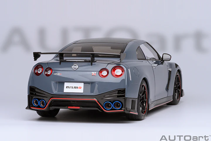 AUTOart 2022 Nissan Skyline GT-R (R35) Nismo Special Edition Nismo Stealth Gray 1:18 - Image 19