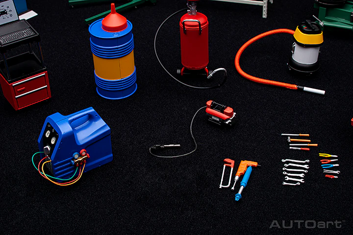 AUTOart - Accessories - Auto Garage Kit Set (Version 2) 1:18 - Image 3