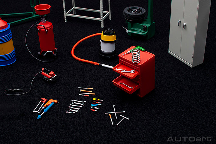 AUTOart - Accessories - Auto Garage Kit Set (Version 2) 1:18 - Image 4