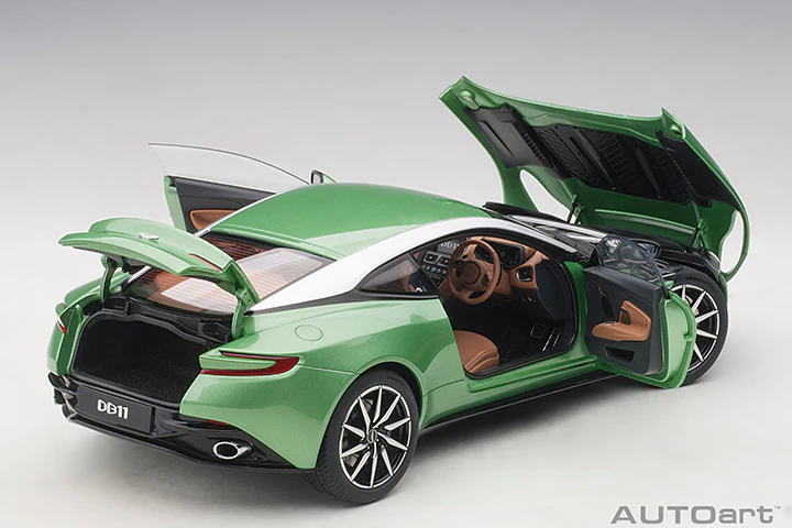 AUTOart Aston Martin DB11 Apple Tree Green Metallic 1:18 - Image 12