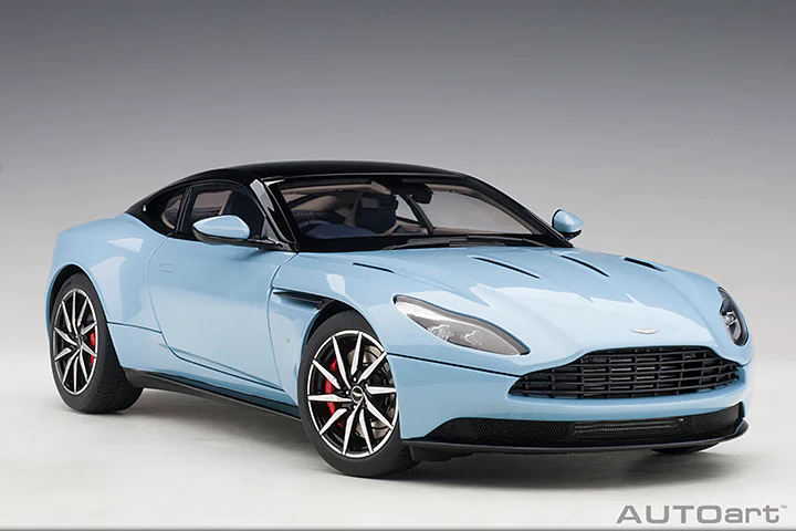 AUTOart Aston Martin DB11 Q Frosted Glass Blue 1:18 - Image 13