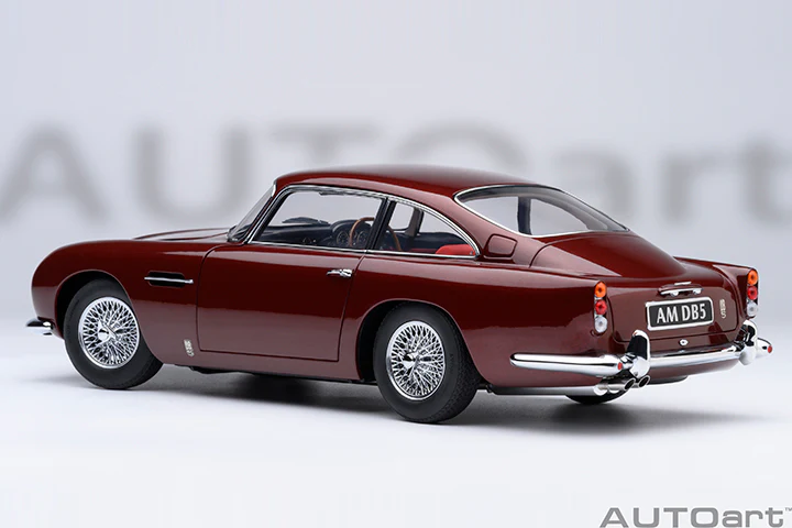 AUTOart Aston Martin DB5 Dubonnet Rosso (Dark Red) 1:18 - Image 2