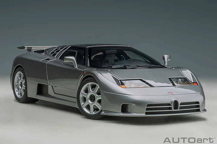 AUTOart Bugatti EB110 SS Grigio Metalizzatto (Silver) 1:18 - Image 15